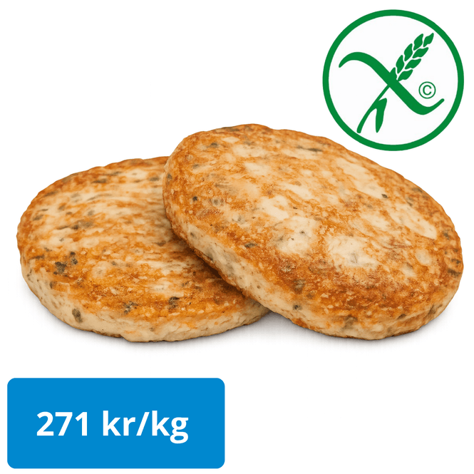 Hovedbilde Ishavsburger 2,5 kg – håndlaget kvalitet