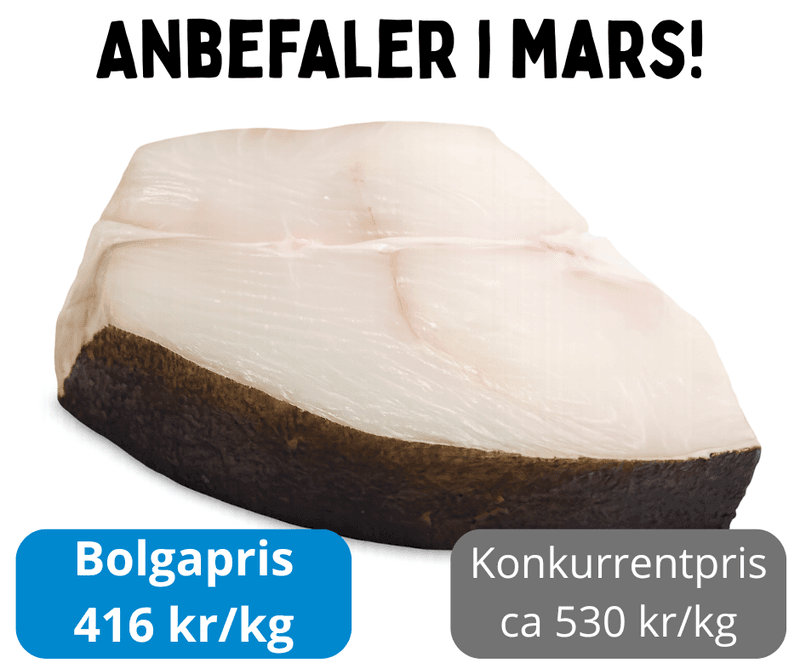 Kveite (Linefanget) 2,4kg