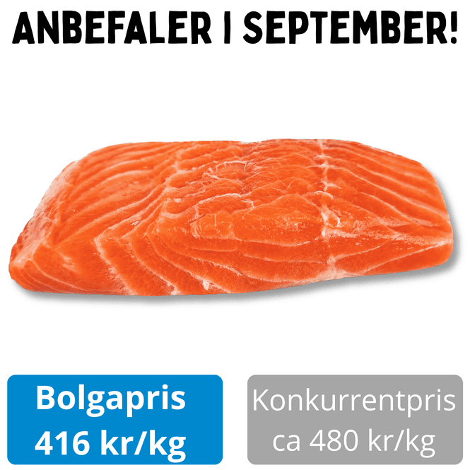 Hovedbilde Ørretfilet 2,16 kg - ekstra trimmet